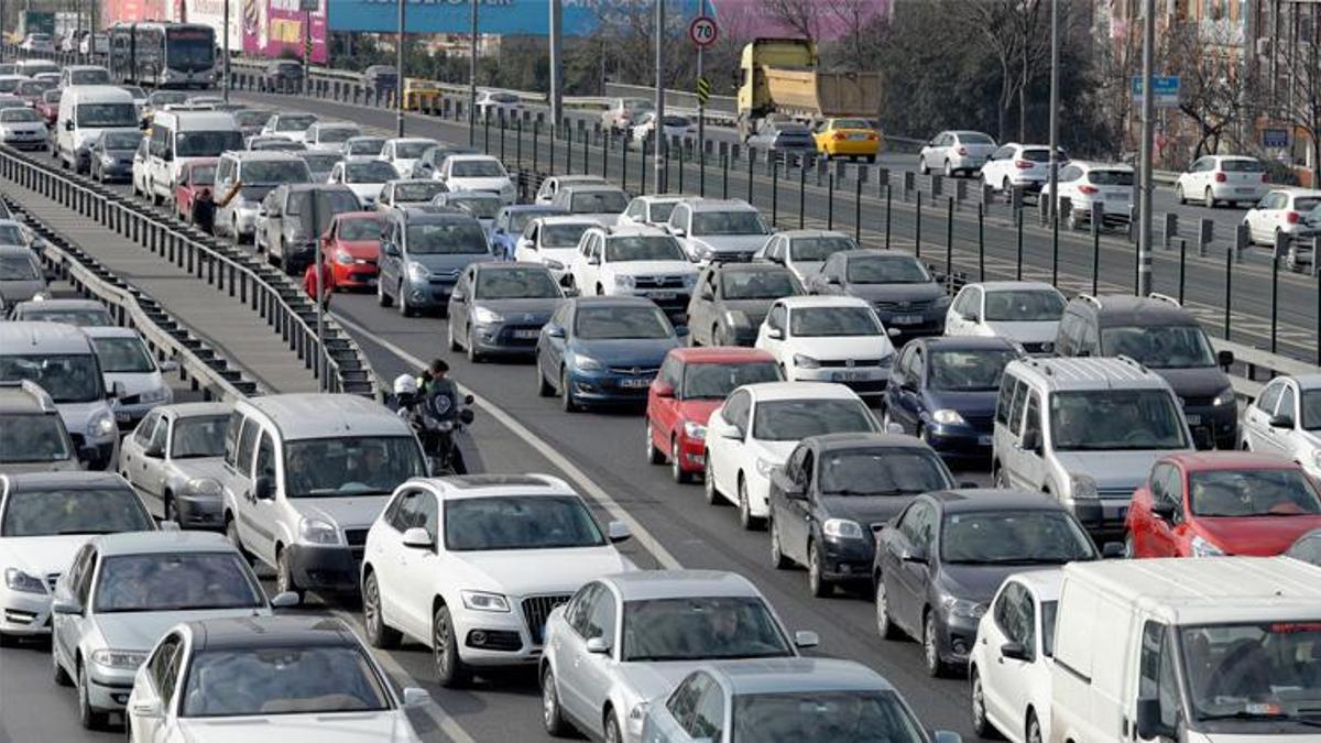 TÜİK açıkladı! Taşıt sayısı yüzde 9,3 azaldı