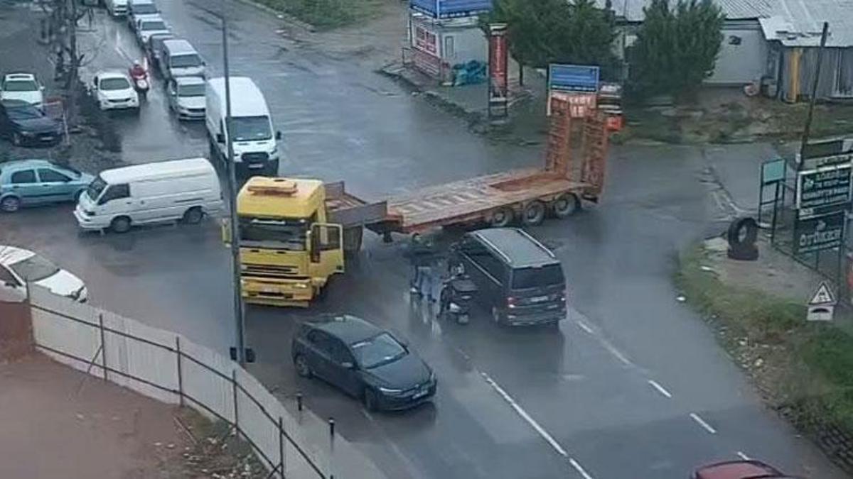 Ataşehir’de yol verme tartışması kavgaya dönüştü