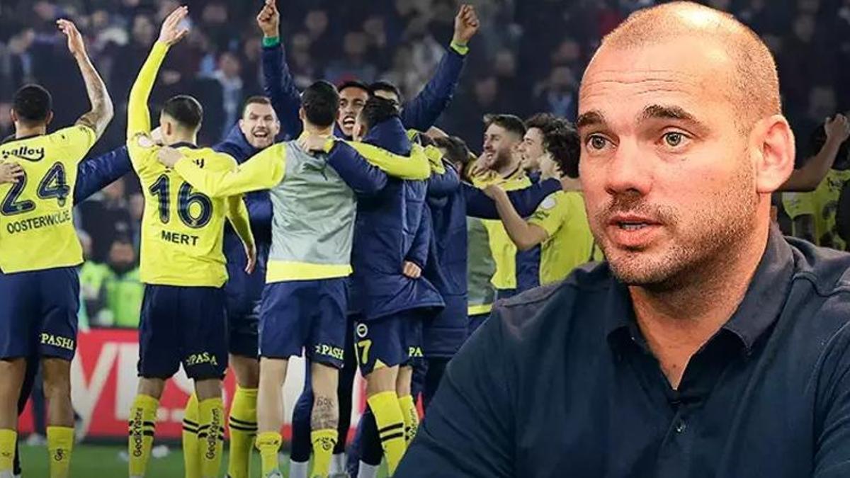 Wesley Sneijder: Sahanın ortasında sevinemezsin!
