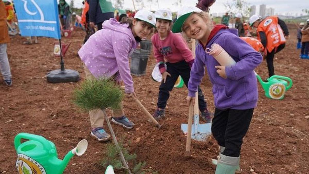 Adana’da 50 bin fidan toprakla buluştu! "Orman varlığını arttırmak gerek"