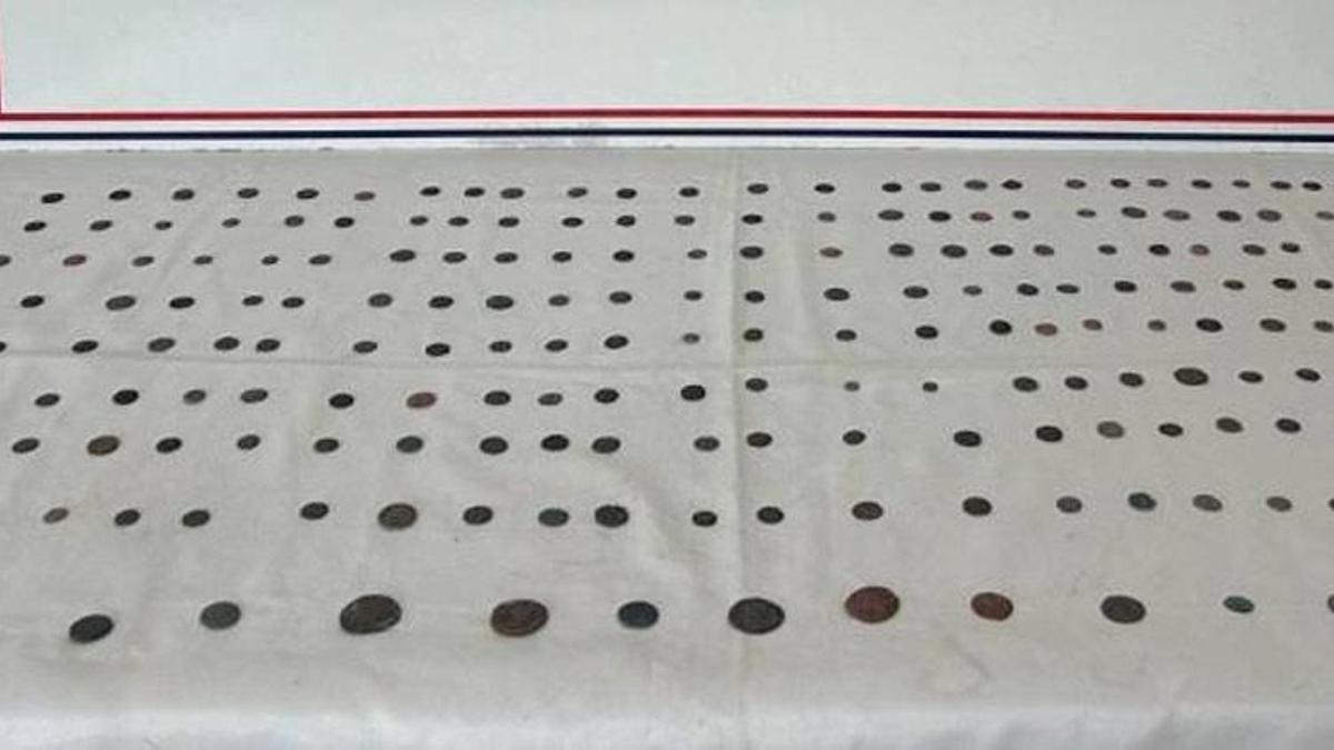 Adana’da 250 Bizans sikkesi ele geçirildi! Bir kişi yakalandı