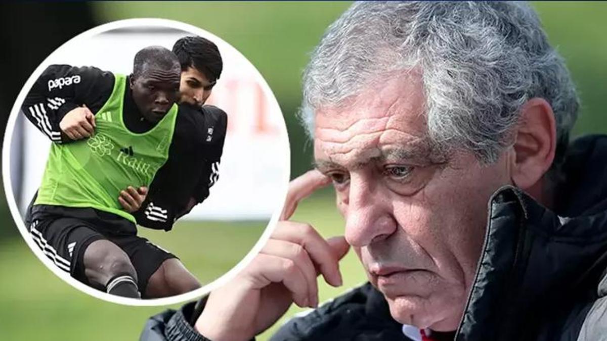 Beşiktaş'ta Fernando Santos'tan Aboubakar kararı!