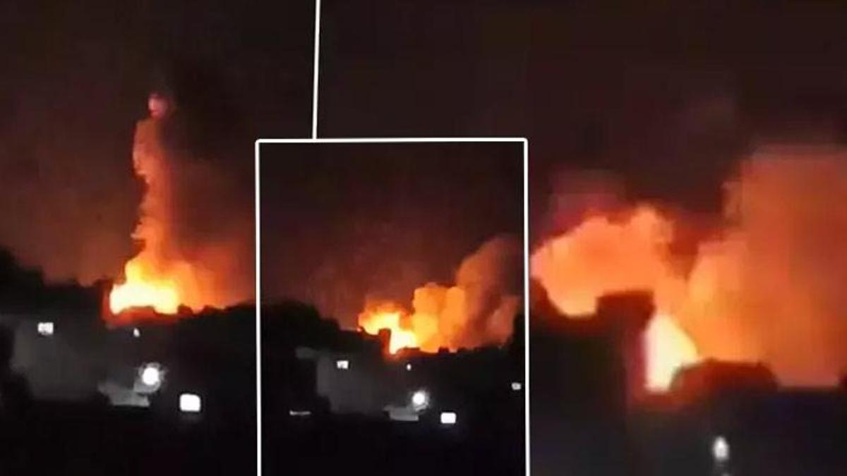 İsrail Suriye'yi füzelerle vurdu! Onlarca asker öldü