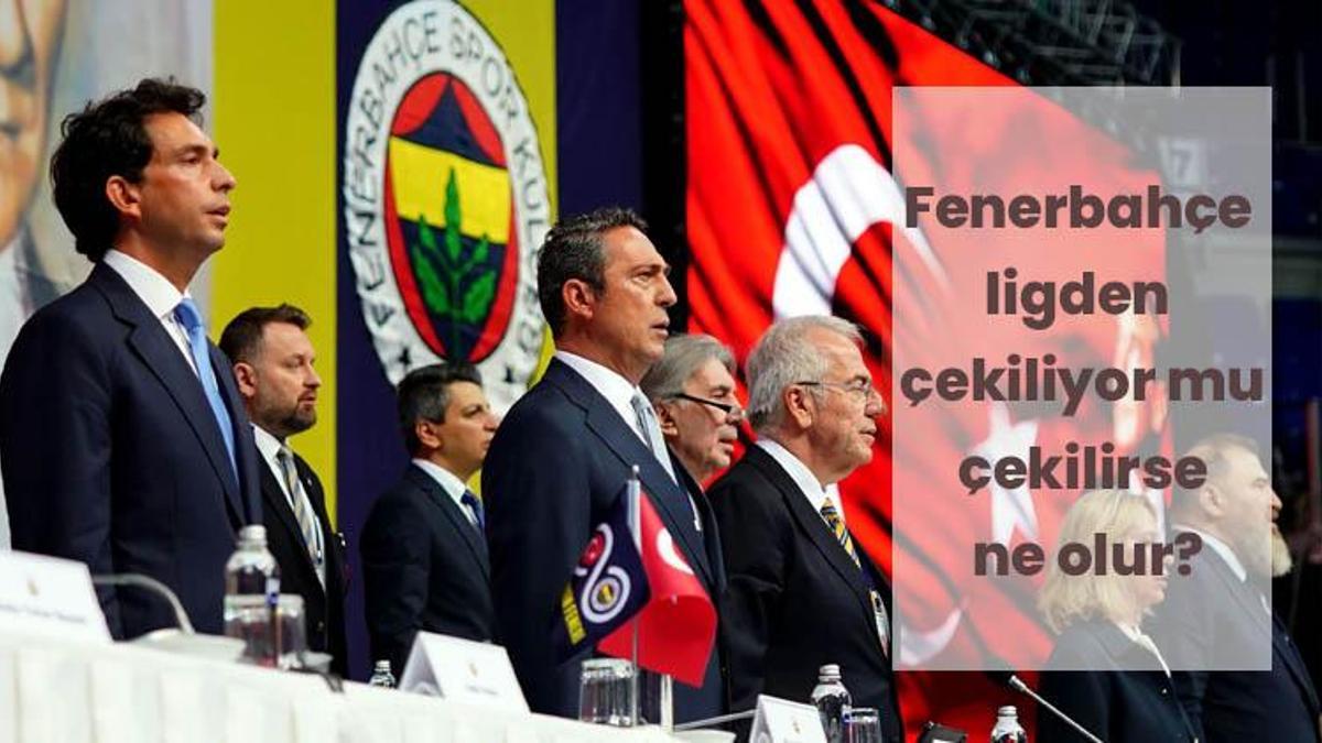 Fenerbahçe kongresi için gözler Şükrü Saracoğlu’nda! ⚽ Ligden çekildi mi, 2 Nisan Genel Kurul Toplantısı saat kaçta, kongre ne zaman?