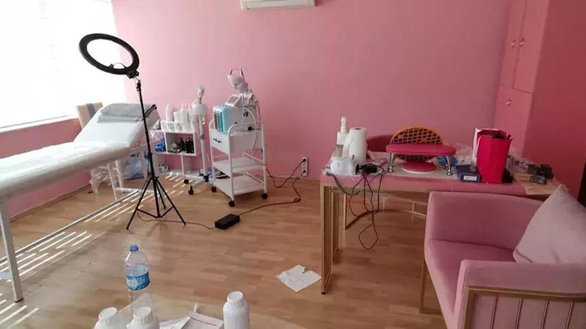 İzinsiz ve kayıtsız işletilen güzellik merkezlerine baskın