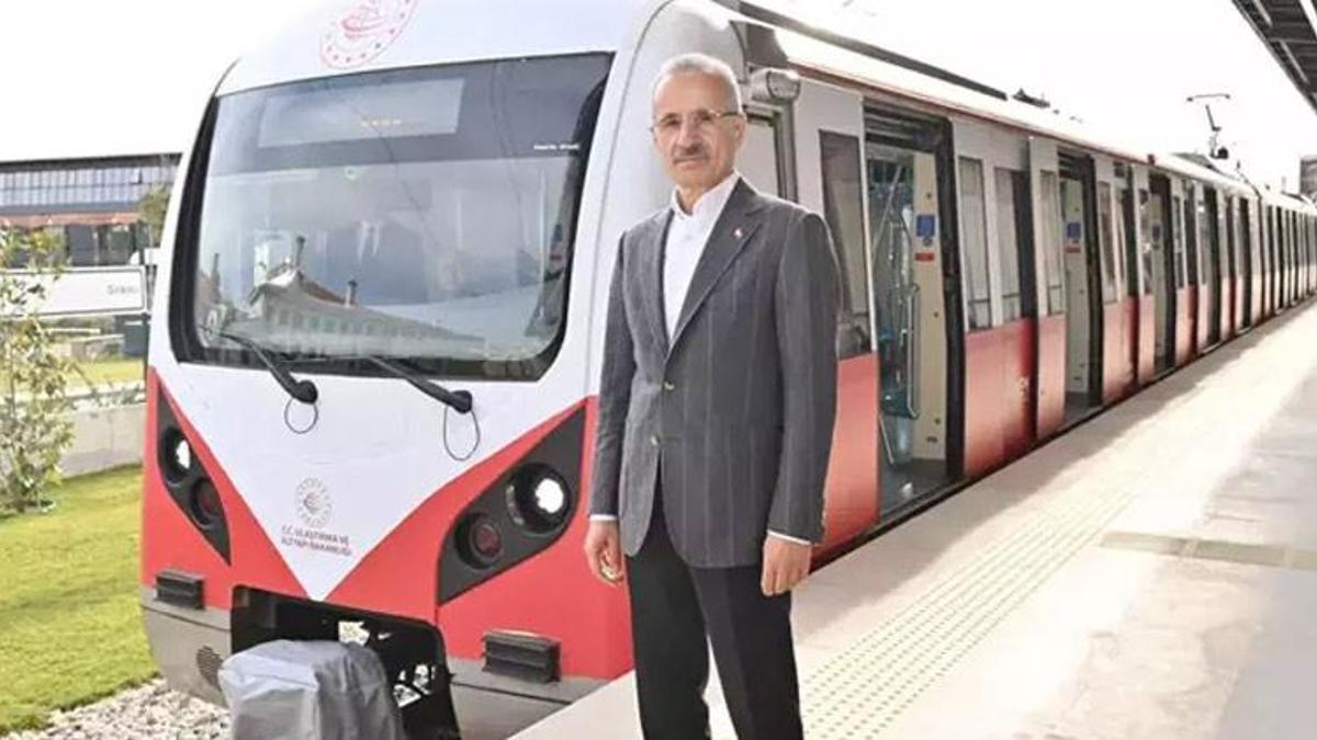 İstanbul ve Konya'ya yeni raylı sistem! Bakan Uraloğlu detayları aktardı