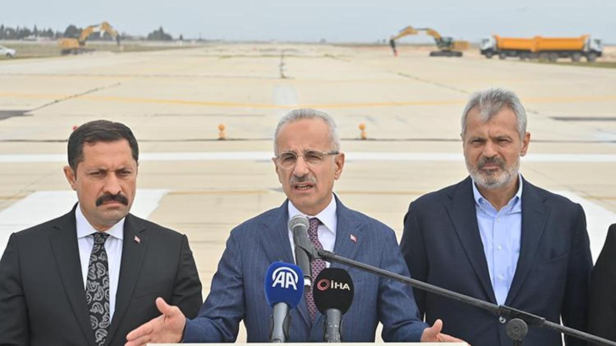 Hatay Havalimanı'nda uçuşlar yeniden başladı