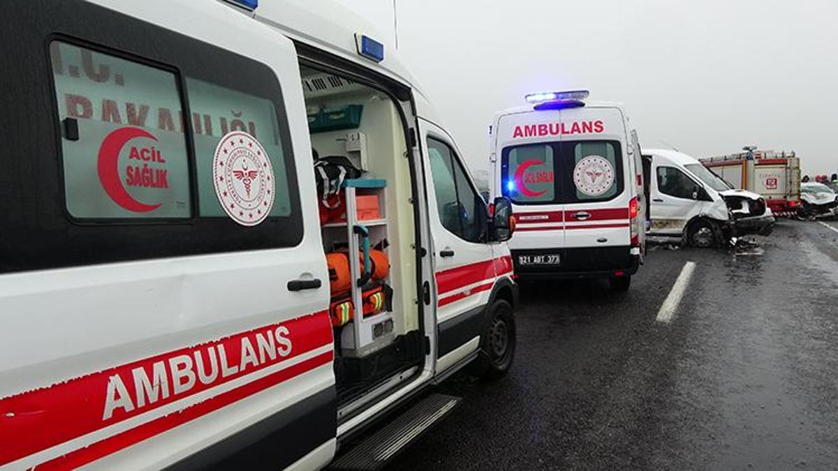Diyarbakır'da korkunç kaza: 3 ölü, 2’si ağır 5 yaralı!