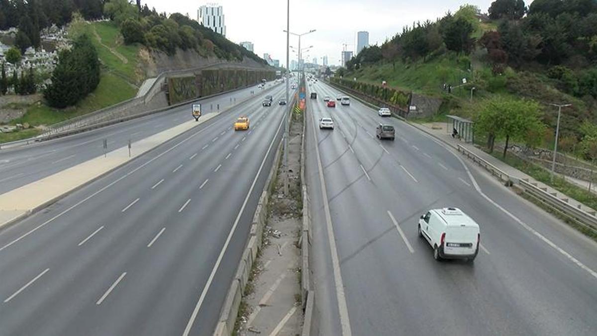 İstanbul'da bayramın ilk gününde trafik yüzde 1'e düştü
