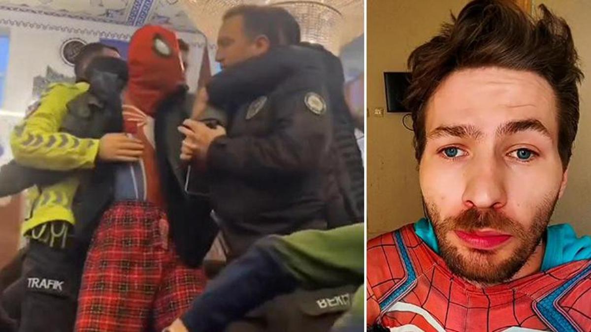 Bayram namazına 'Örümcek Adam' kostümüyle gitmişti! Neden yaptığını açıkladı