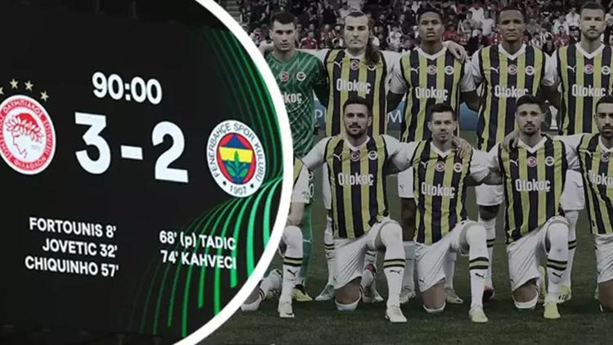 Fenerbahçe, Olympiakos'a kaybetti! UEFA ülke puanı sıralaması güncellendi