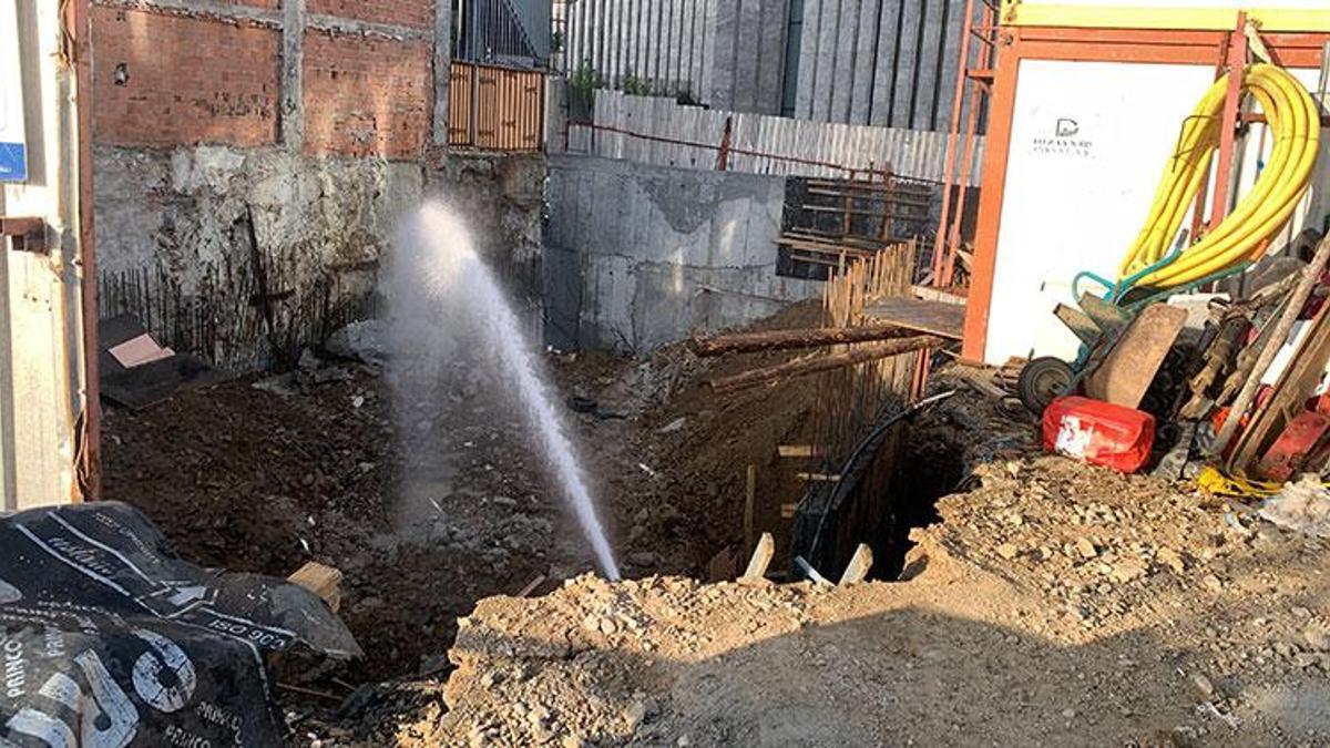 İnşaat temelinde toprak kaydı: 1 yaralı