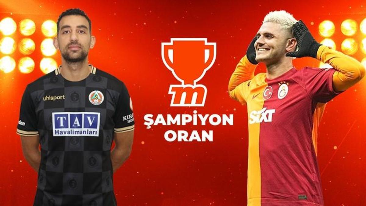 Alanyaspor - Galatasaray maçı Tek Maç ve Canlı Bahis seçenekleriyle Misli’de