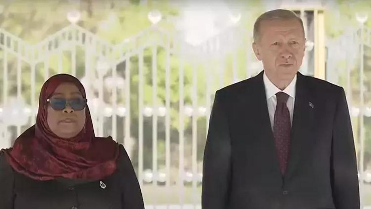 Tanzanya Birleşik Cumhuriyeti Cumhurbaşkanı Ankara'da