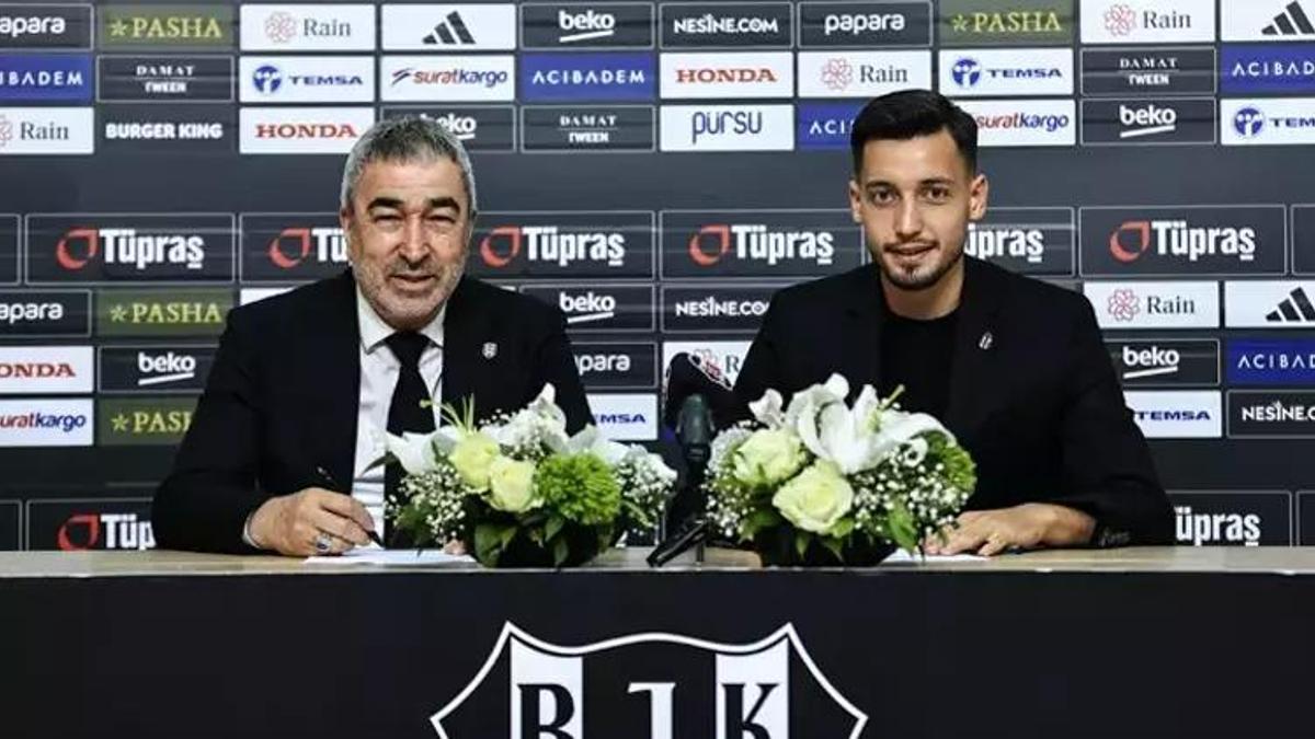 Beşiktaş resmen açıkladı! Tayyip Talha'ya 3 yıllık sözleşme
