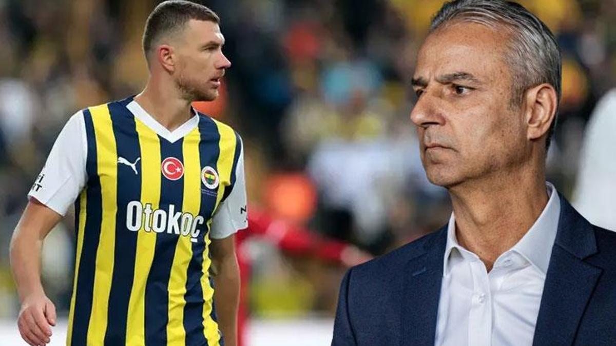 Derbi öncesi Fenerbahçe'de İsmail Kartal'dan sürpriz karar! Dzeko ilk kez yedek...