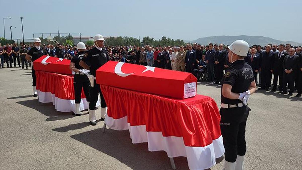 Adıyaman’da, şehit polisler için tören düzenlendi