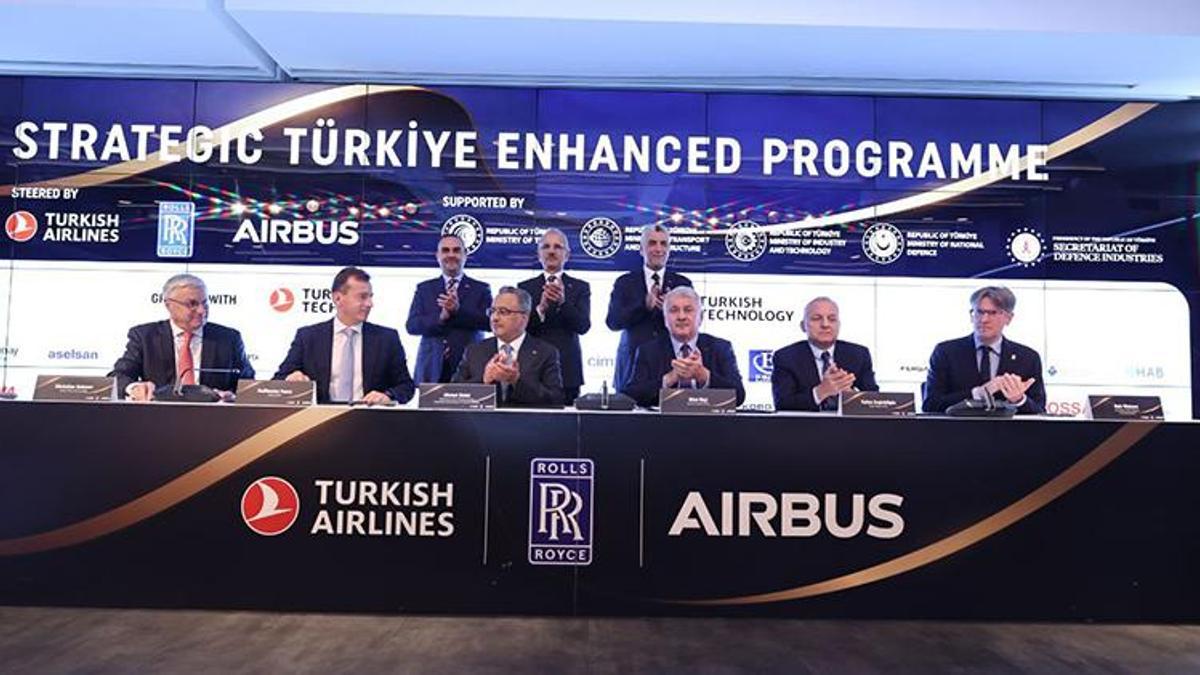 THY'den dev iş birliği! Uçak bileşenlerinin yerli üretimi için imzalar atıldı