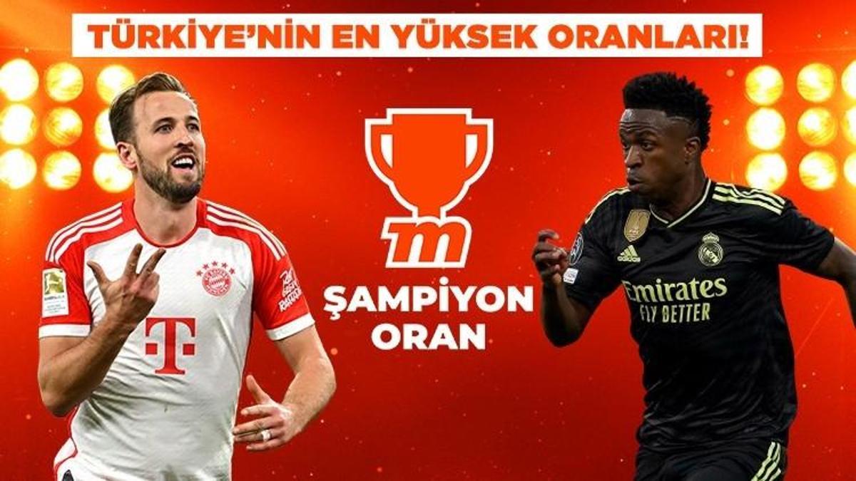 Bayern Münih - Real Madrid maçı Tek Maç ve Canlı Bahis seçenekleriyle Misli’de