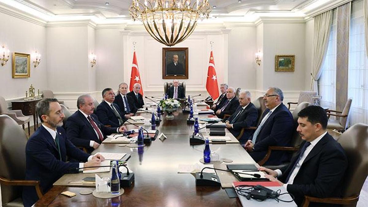 Cumhurbaşkanlığı Yüksek İstişare Kurulu, Erdoğan başkanlığında toplandı