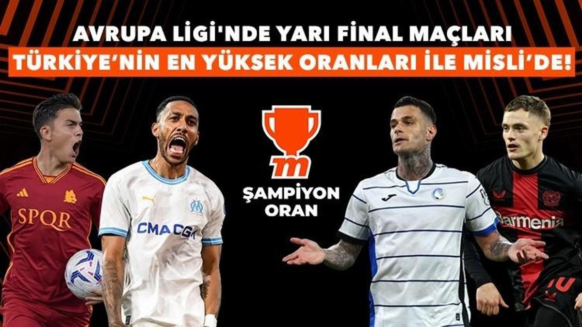 Avrupa Ligi'nde Türkiye'nin en yüksek oranları Misli'de