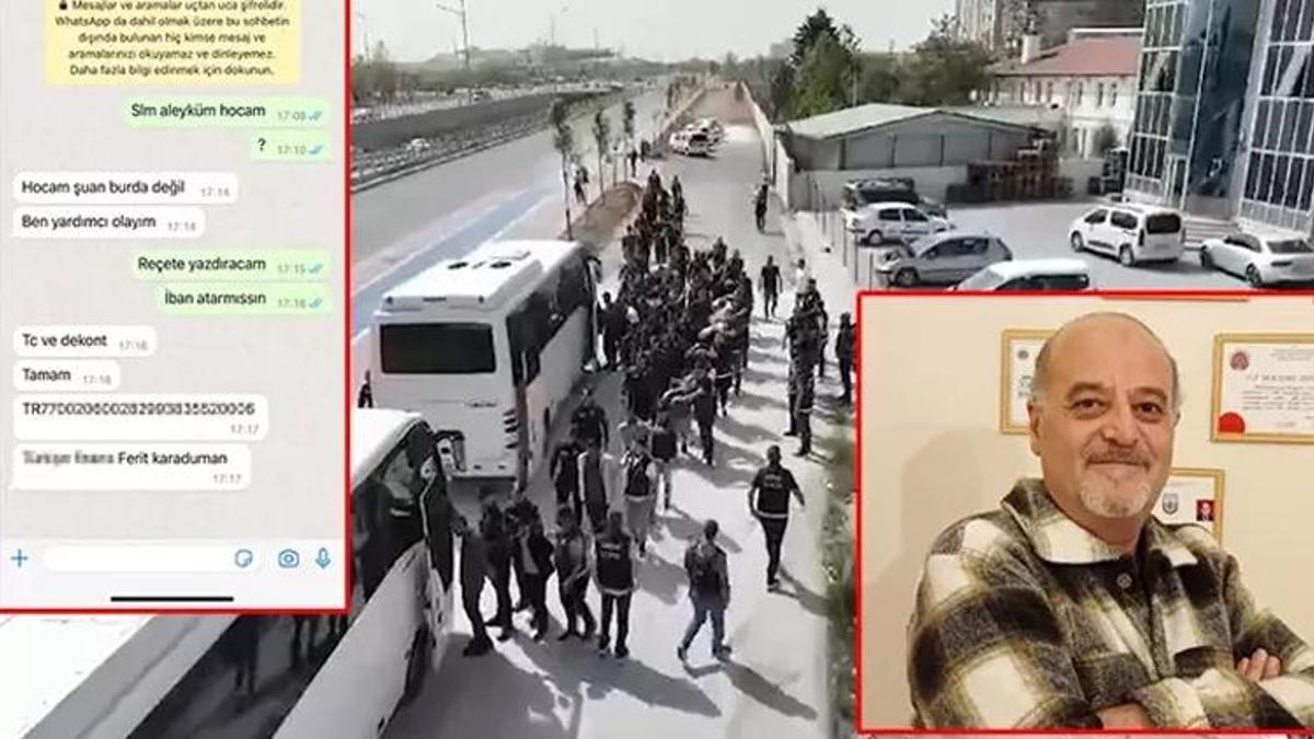 Psikiyatri uzmanının yazdığı reçeteyle uyuşturucu ticareti yaptılar! Operasyonla klinik mühürlendi