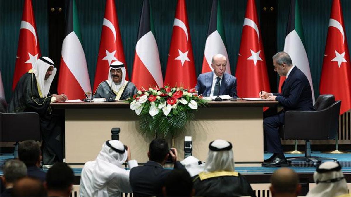 Türkiye ile Kuveyt arasında 6 anlaşma