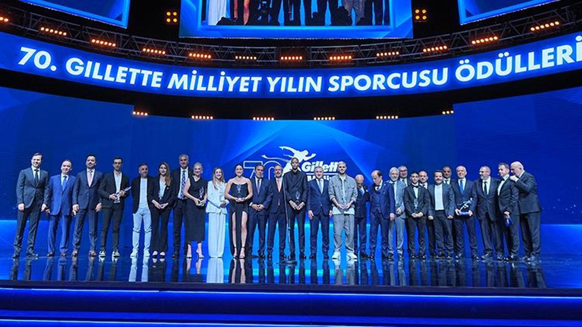 70. Gillette Milliyet Yılın Sporcusu ödülleri sahiplerini buldu
