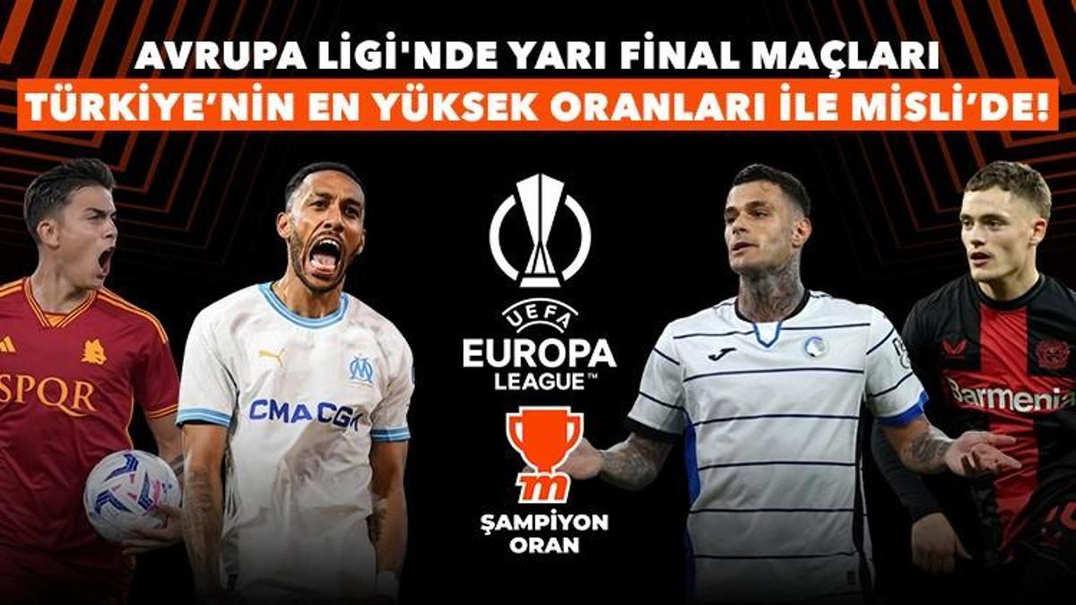 Avrupa Ligi’nin keyfi “Şampiyon Oranlar” ile çıkar… Avrupa Ligi’nde “Türkiye’nin En Yüksek Oranları” yine Misli’de!