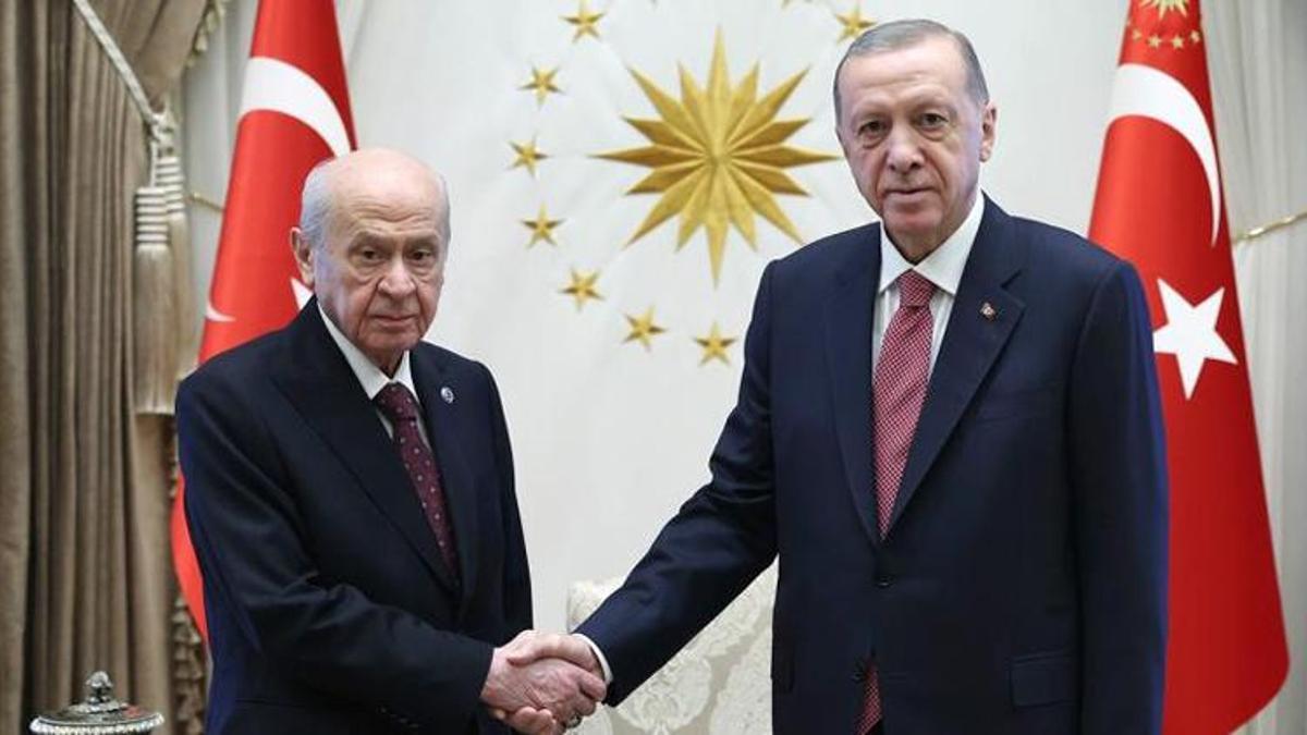 Cumhurbaşkanı Erdoğan ile Bahçeli arasında kritik görüşme