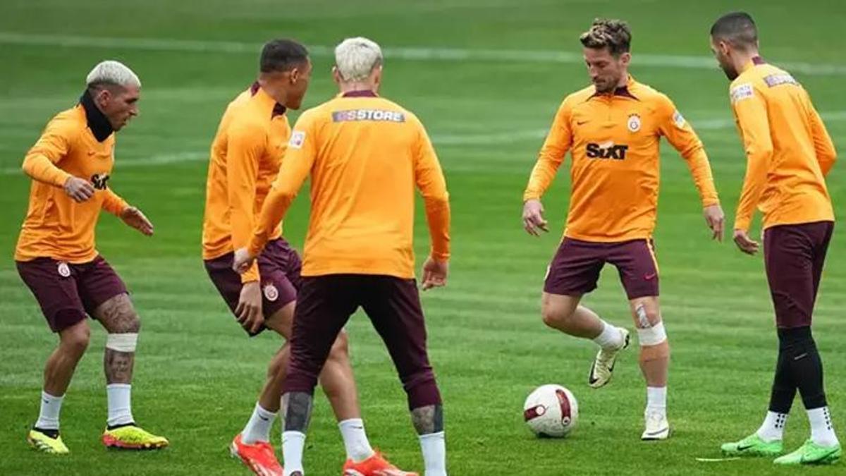 Galatasaray'da Fatih Karagümrük maçı hazırlıkları sürüyor