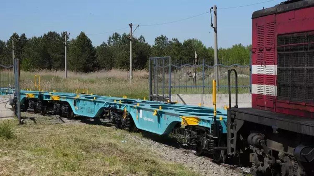 TÜRASAŞ'tan TCDD'ye 27 konteyner vagonu