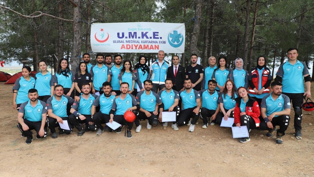 Adıyaman UMKE'den gerçeği aratmayan tatbikat