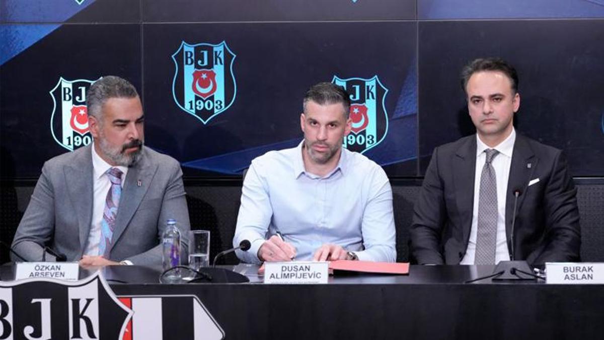 Beşiktaş, başantrenör Dusan Alimpijevic ile ilgili kararını açıkladı!