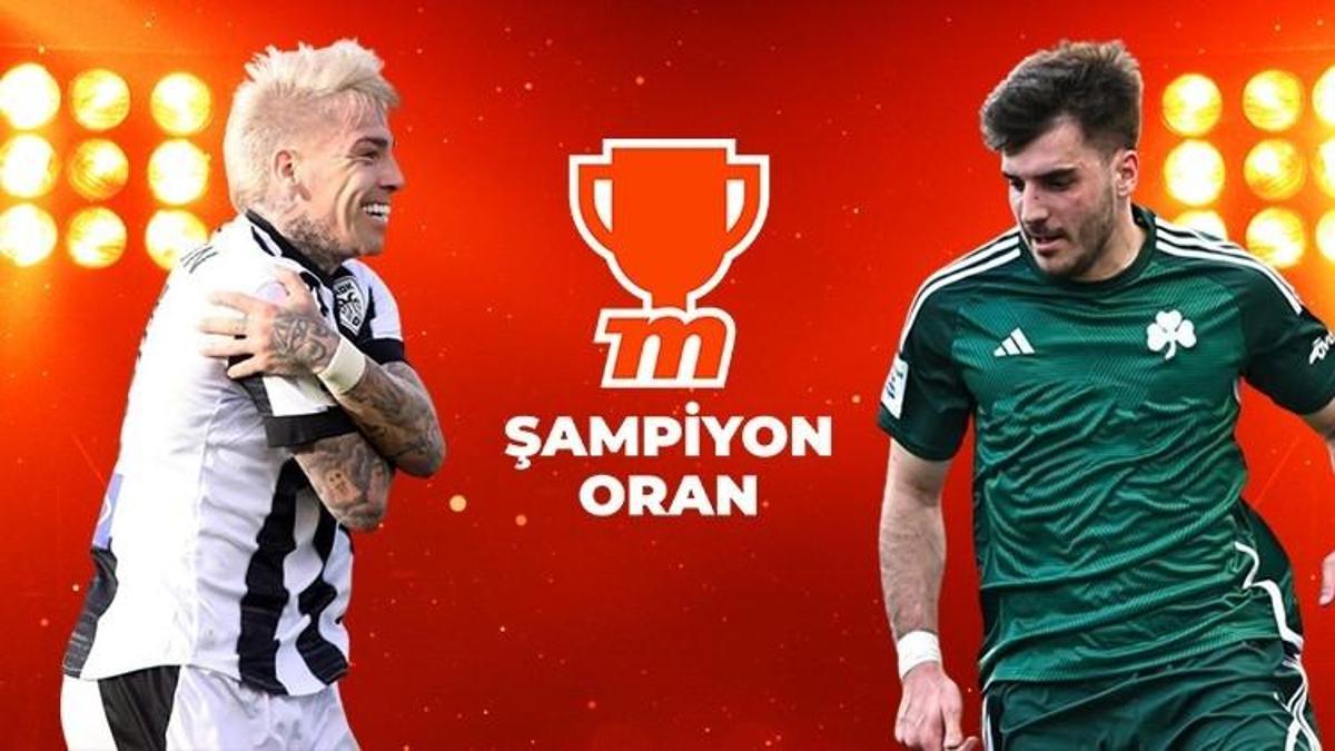 PAOK - Panathinaikos maçı Tek Maç ve Canlı Bahis seçenekleriyle Misli’de