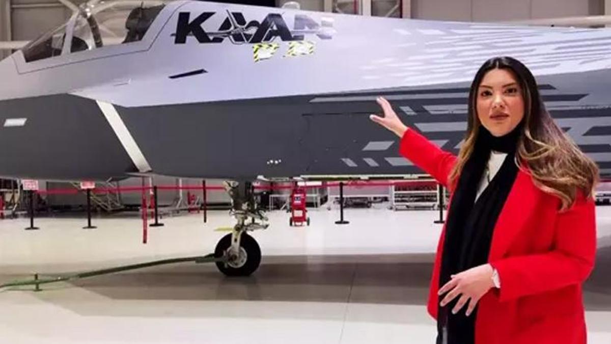 Türk mühendisler üretti, Türk pilotlar uçurdu! CNN TÜRK KAAN’ın üretildiği tesiste
