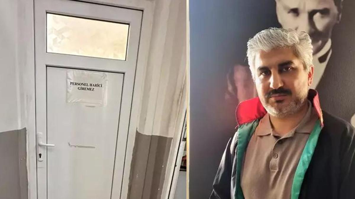 Adliyede tuvalet tartışması çıktı! Baro yönetimi inceleme yapmaya gidiyor