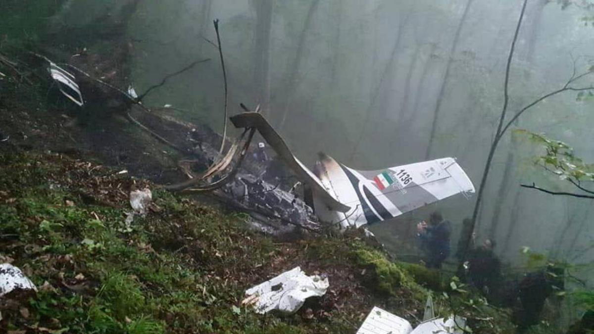 Reisi’nin helikopter kazası enkazına ulaşma anına ait görüntü paylaşıldı