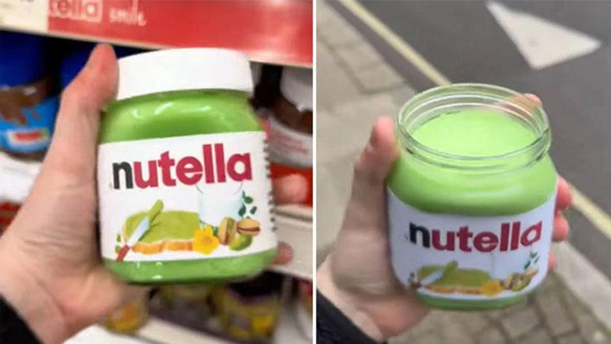 Fıstıklı Nutella var mı, Fıstık ezmeli Nutella görüntüsü gerçek mi?
