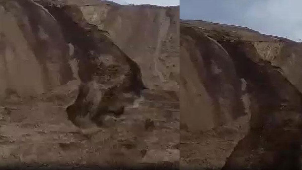 Erzincan İliç'te yeni bir toprak kayması daha yaşandı