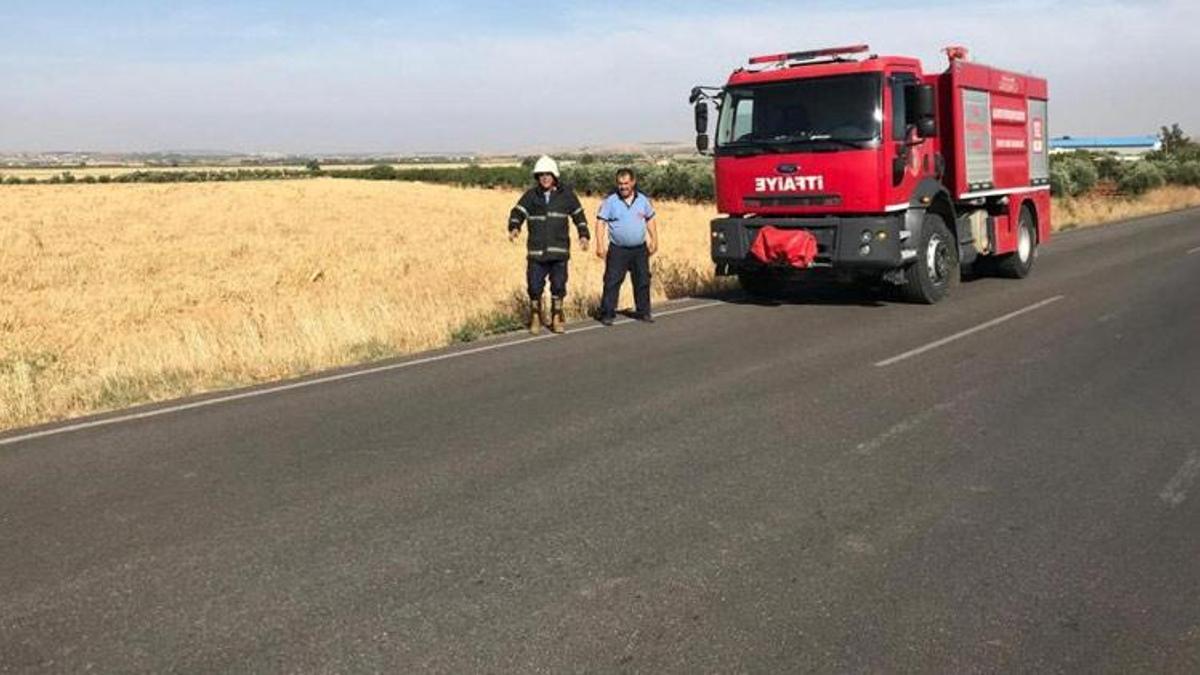 Gaziantep Büyükşehir itfaiye ekipleri mahsul nöbetinde! 7 gün 24 saat teyakkuzdalar