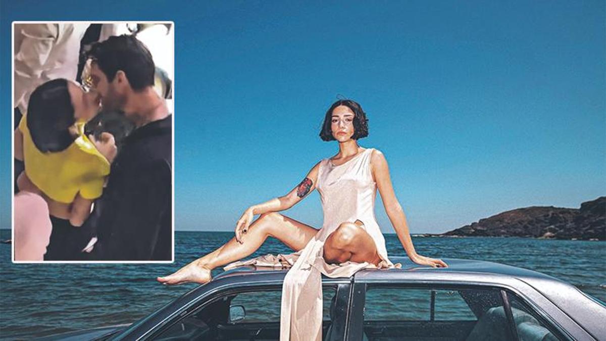 Zeynep Bastık yeni aşkıyla dudak dudağa!