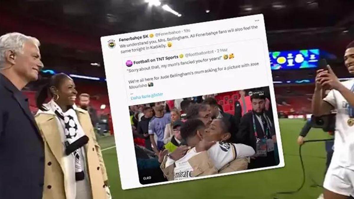 Real Madrid'in yıldızı Bellingham'dan Fenerbahçe'ye beğeni!