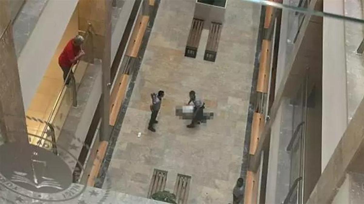Adliyeye götürülen şüpheli intihar etti!