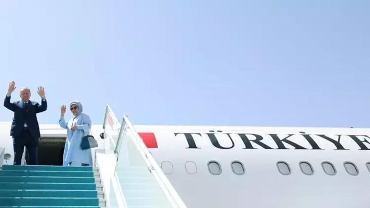 Erdoğan, İspanya'ya gitti