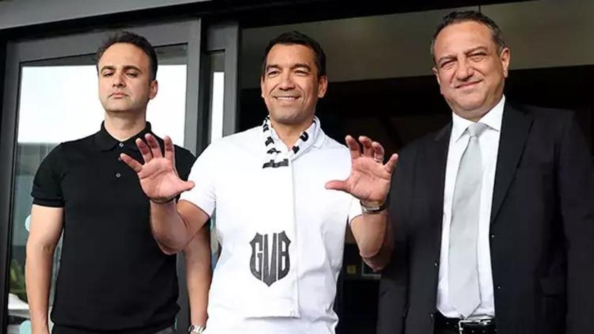 Beşiktaş'ın yeni teknik direktörü Giovanni van Bronckhorst İstanbul'a geldi!