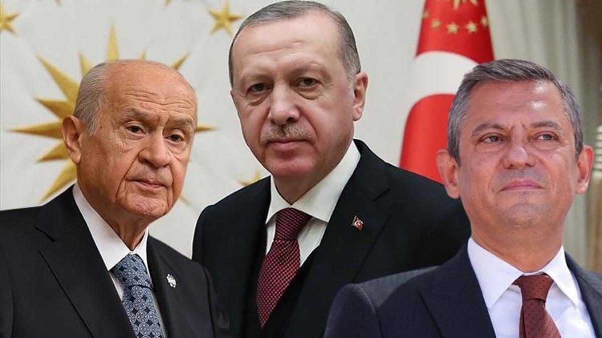 Cumhurbaşkanı Erdoğan, Devlet Bahçeli ve Özgür Özel ile bayramlaştı