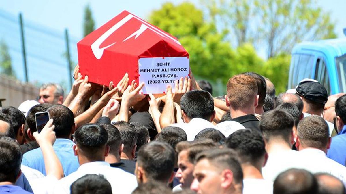 Pençe-Kilit şehidi Mehmet Ali Horoz'a son veda