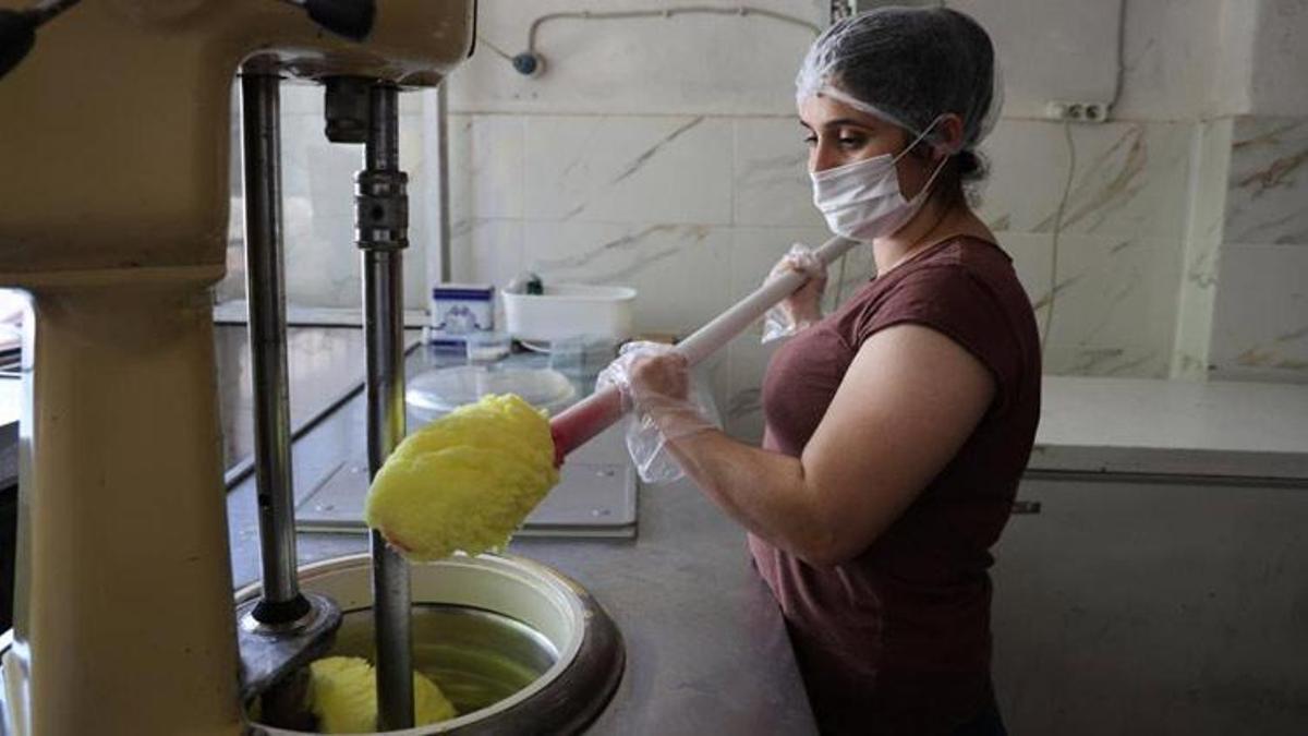 Sütsüz limon dondurması coğrafi işaret bekliyor! Günlük 1 ton üretiyorlar