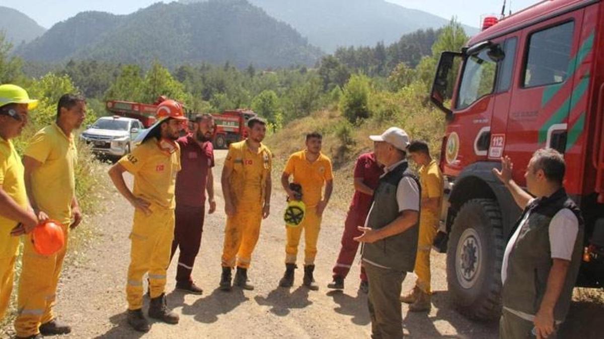 Adana Feke’de orman yangını tatbikatı yapıldı